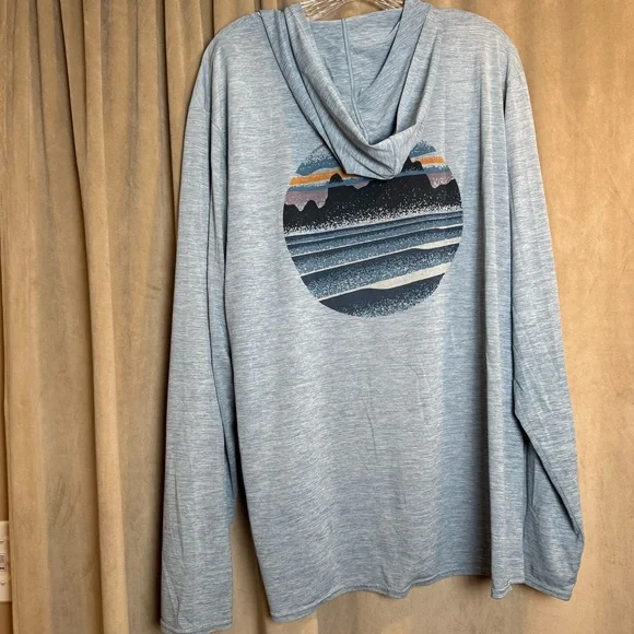 Patagonia Men's Capilene® Cool Daily Graphic Hoody Shirt XXL 2XL - Picture 8 of 9